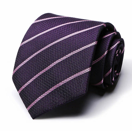 purple silk ties