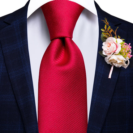 silk wedding ties
