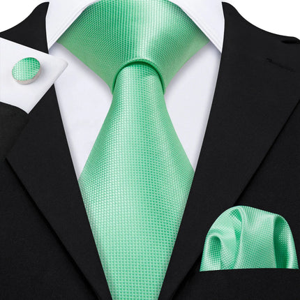 green wedding ties